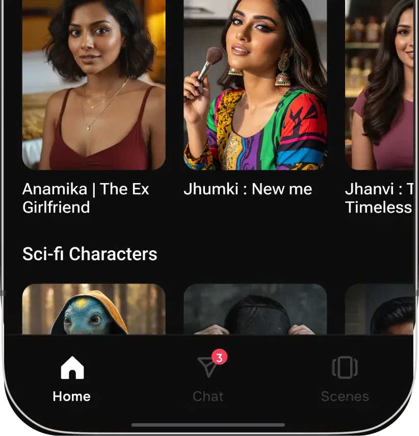 Kavana app entertainment UI