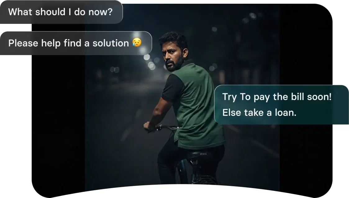 Character chat with Arjun